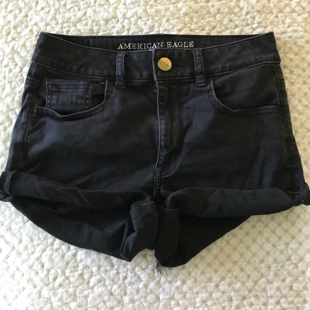 Black American Eagle shorts